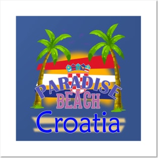 Paradise Beach Croatia Vacation Holidays Posters and Art